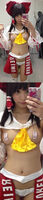 "It's winter in the reviews showed extreme costume popular AV actress, Sakaguchi found most of was '