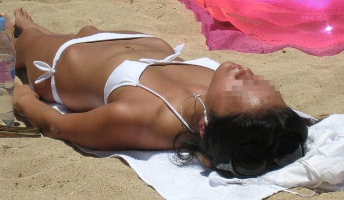 Summer bathing place GAL! natural bikini pictures 27th image