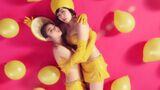 Lemon on the H cup breasts gravure Queen, Katayama moemi, record their body's next big dance w