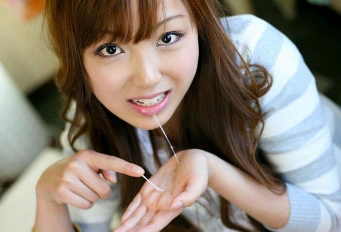 Oral cumshots! Erotic pictures of the bust in her mouth dirty sperm in mouth 48th image
